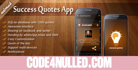 Success Quotes - Android Template