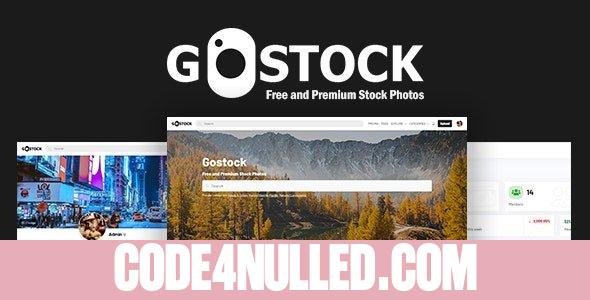 GoStock v5.6 - Free and Premium Stock Photos Script