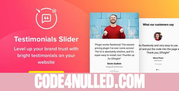 Testimonials Slider v1.6.0 - WordPress Testimonials Plugin