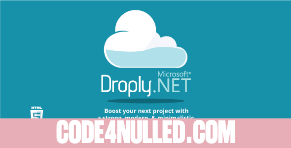 Droply.net - minimalist responsive large digital file uploade