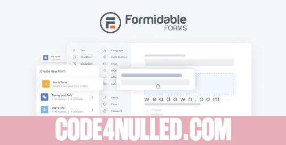 Formidable Forms Pro v6.20