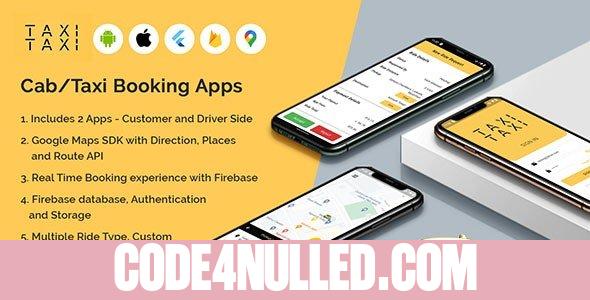 Taxi Taxi - Flutter Cab/Taxi Booking Apps - 31 May 2023