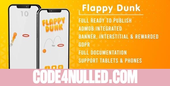 Flappy Dunk (Admob + GDPR + Unity) v1.0