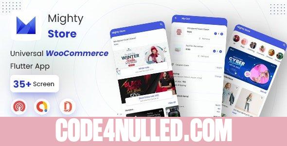 MightyStore Dokan Multi Vendor v18.0 - Flutter E-commerce Full App