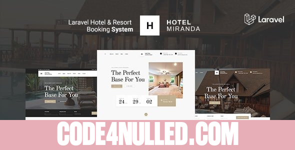 Miranda v1.40.2 - Hotel and Resort Booking system - nulled