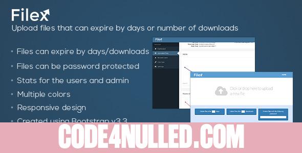 Filex v1.2 - File Uploader with Expiration