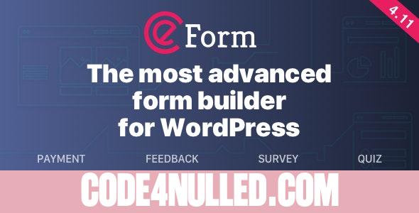 eForm v4.14.2 - WordPress Form Builder