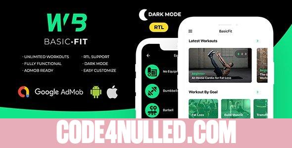 FitBasic v3.0 - Complete React Native Fitness App + Multi-Language + RTL Support
