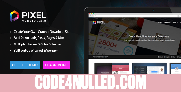 Pixel v2.0.5 - Premium Download Script