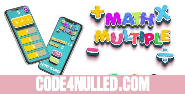 Math Multiple (Admob + GDPR + Android Studio) v1.0