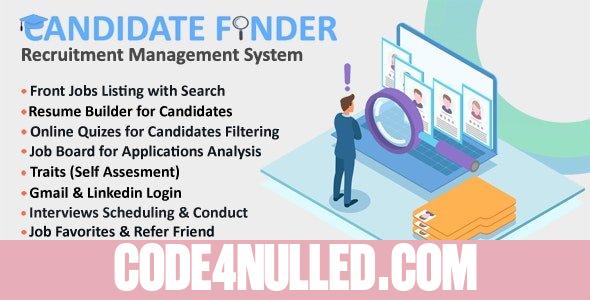 Candidate Finder v1.7 - Recruitment Management System