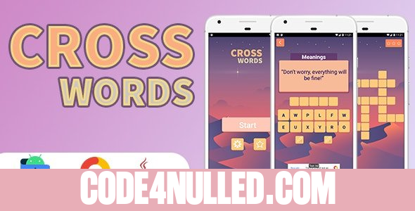 Offline Crossword Android Quiz App v3.0