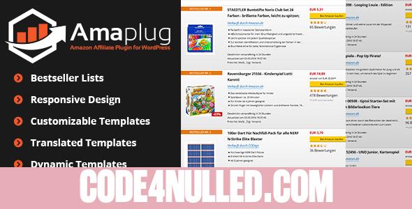 Amaplug v1.4.1.1 - Amazon Affiliate Plugin