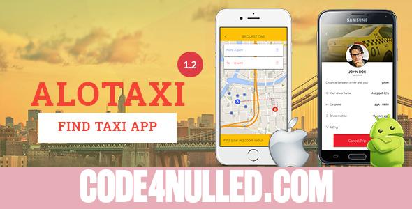 AloTaxi v1.2 - Mobile App Template