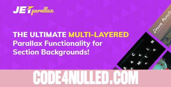 JetParallax v1.0 - Addon for Elementor Page Builder