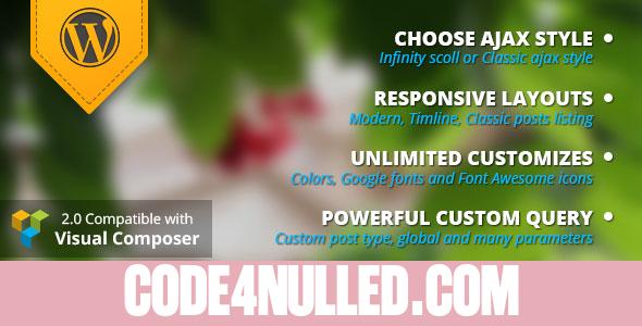Quick Ajax v2.3.1 - Modern Wordpress Ajax Query Posts