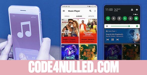 Music Player v1.0 - Android Music Player Source Code