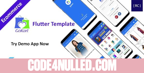 GoKart v3.1 - Flutter E-commerce App Template - Flipkart Clone Flutter