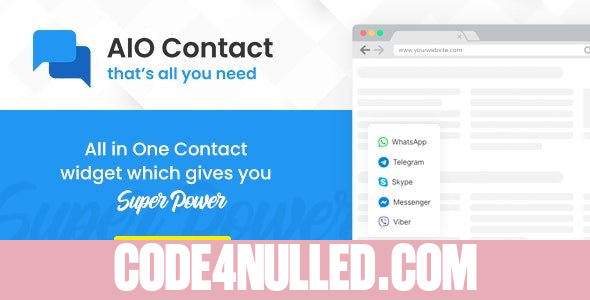 AIO Contact v2.2.0 - All in One Contact Widget