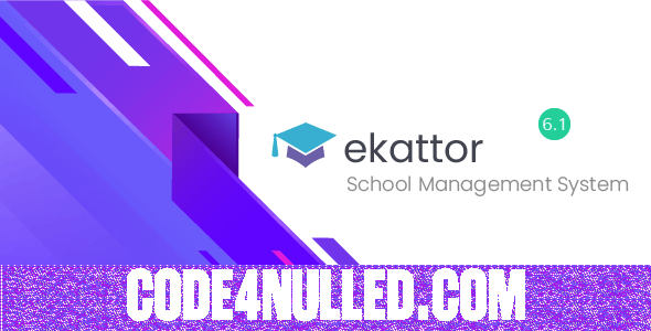 Ekattor v6.1 - School Management System - nulled