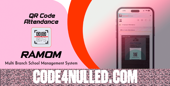 Ramom School QR Code Attendence v2.0