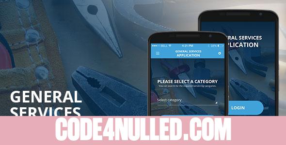 General Services Application - Android
