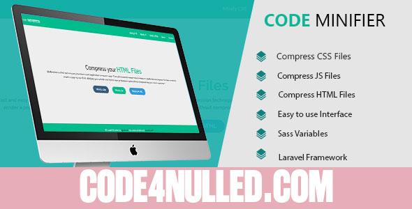 Code Minifier - Compress CSS JS & HTML Files