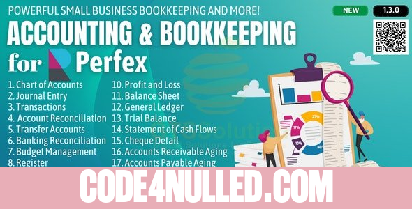 Accounting and Bookkeeping module for Perfex CRM v1.3.0